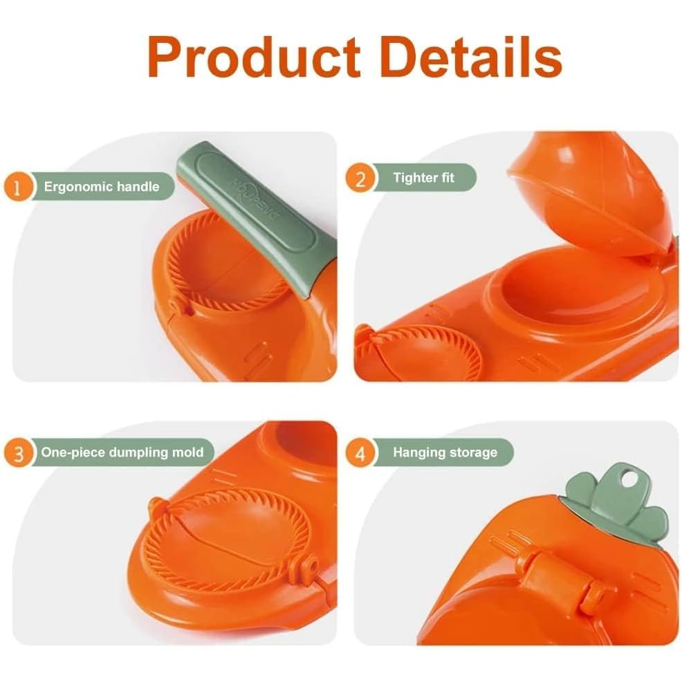 Molde empanadas 2 En 1 Prensa Manual